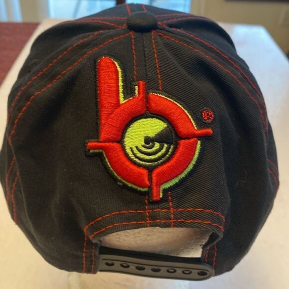 BANG Energy Drink Hat Light Up SnapBack Black, Red and Lime Green - Picture 2 of 3